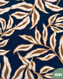 VISCOSA DI COTONE - 1091 FONDO BLU