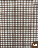 COTONE ARREDAMENTO - QUADRETTO BEIGE E MARRONE 741