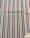 COTONE ARREDAMENTO - 1734 RIGA BEIGE / GRIGIA / BORDEAUX