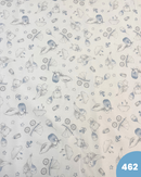 COTONE 100% - 462 ORSETTI E PALLONCINI CELESTI