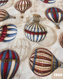 COTONE ARREDAMENTO - 1906 MONGOLFIERE COLORI ACCESI