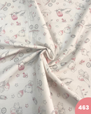 COTONE 100% - 463 ORSETTI E PALLONCINI ROSA