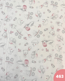 COTONE 100% - 463 ORSETTI E PALLONCINI ROSA