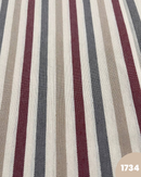 COTONE ARREDAMENTO - 1734 RIGA BEIGE / GRIGIA / BORDEAUX