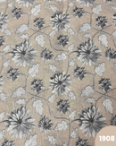 COTONE ARREDAMENTO - 1908 FIORI GRIGI