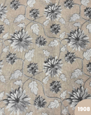 COTONE ARREDAMENTO - 1908 FIORI GRIGI