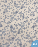 COTONE ARREDAMENTO A METRAGGIO  - 798 FIORI CELESTI