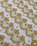 SATIN - 20 VENTAGLIO BEIGE FONDO ROSA