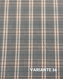 LANETTA SCOZZESE - 36 TARTAN GRIGIO/ROSA PICCOLO