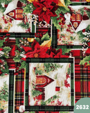 COTONE ARREDAMENTO - 2632 QUADRONI FONDO TARTAN