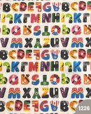 COTONE 100% - 1226 ALFABETO