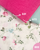 COTONE ARREDAMENTO - 802 FIORELLINI ROSA