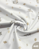 PIQUET DI COTONE - 440 CONIGLIETTI BEIGE