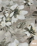 COTONE ARREDAMENTO - 1914 FIORI CON DETTAGLI VERDI