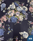 JERSEY DI COTONE - 416 FIORI FONDO BLU