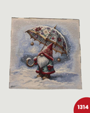 PANNELLO GOBELIN - 1314 GNOMO OMBRELLO