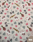 COTONE ARREDAMENTO - 866 CUORI SHABBY