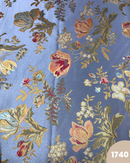 TAPPEZZERIA SAN LEUCIO - 1740 FIORI FONDO BLU