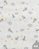 PIQUET DI COTONE - 441 NUVOLETTE GRIGIE