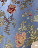 TAPPEZZERIA SAN LEUCIO - 1740 FIORI FONDO BLU