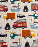 COTONE 100% - 1234 MEZZI DI TRASPORTO