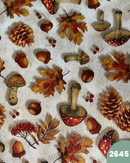 COTONE ARREDAMENTO - 2645 FUNGHI AUTUNNO