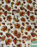 COTONE ARREDAMENTO - 2645 FUNGHI AUTUNNO