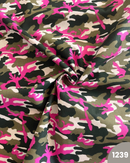 COTONE 100% - 1239 MILITARE FUCSIA