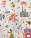 COTONE ARREDAMENTO - 870 CASTELLO FIABE