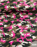 COTONE 100% - 1239 MILITARE FUCSIA