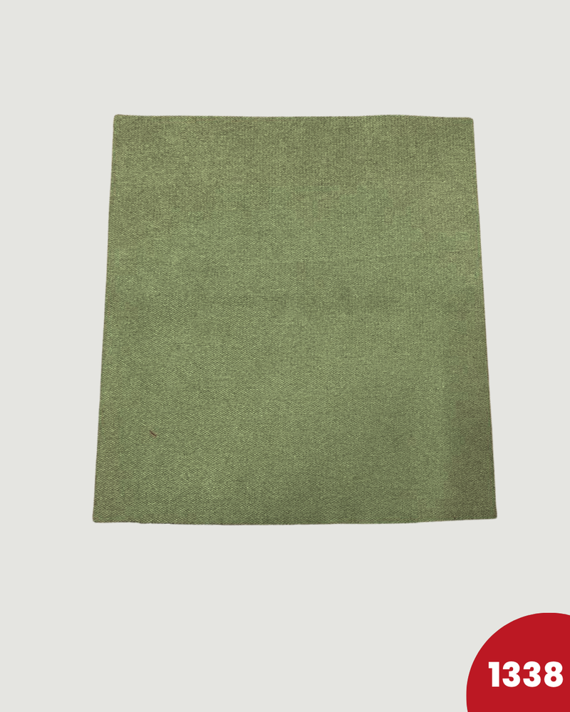 PANNELLO TESSUTO INDEFORMABILE - 1338 TINTA UNITA VERDE