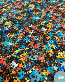 COTONE 100% - 259 PUZZLE FONDO NERO