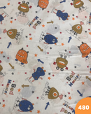 COTONE 100% - 480 MOSTRICIATTOLI BLU E ARANCIONI