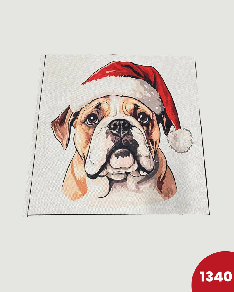 PANNELLO TESSUTO INDEFORMABILE - 1340 CANE CON CAPPELLO