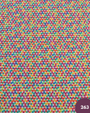 COTONE 100% - 263 TRIANGOLI COLORATI