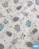 COTONE 100% - 482 MOSTRICIATTOLI CELESTI