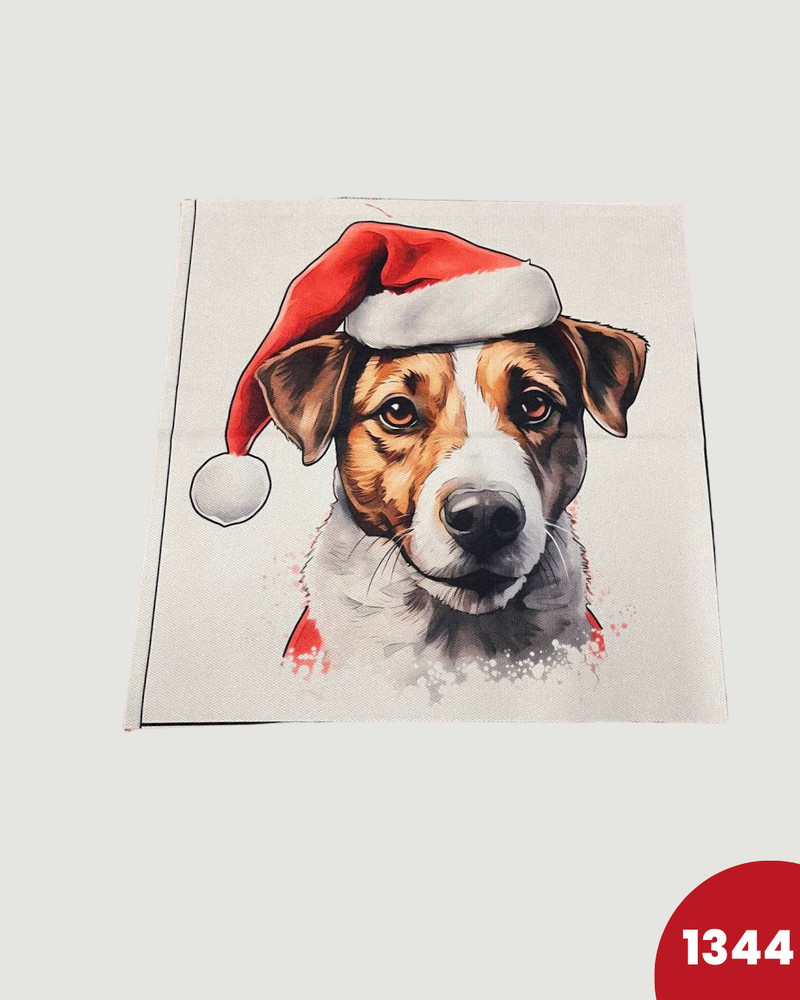 PANNELLO TESSUTO INDEFORMABILE - 1344 CANE CON CAPPELLO