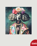 PANNELLO TESSUTO INDEFORMABILE - 1345 CAGNOLINA FONDO VERDE