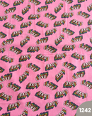 COTONE 100% - 1242 LOVE FONDO ROSA