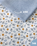 COTONE ARREDAMENTO - SOLE E NUVOLE 746