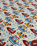 COTONE 100% - 269 AEROPLANO COLORATO