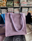 BORSE PICCOLE IN JUTA 25x25 - VARI COLORI