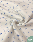 PIQUET DI COTONE - 1929 FIOCCHETTO CELESTE