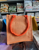 BORSE PICCOLE IN JUTA 25x25 - VARI COLORI