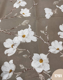 COTONE ARREDAMENTO - 1751 FIORI FONDO TORTORA