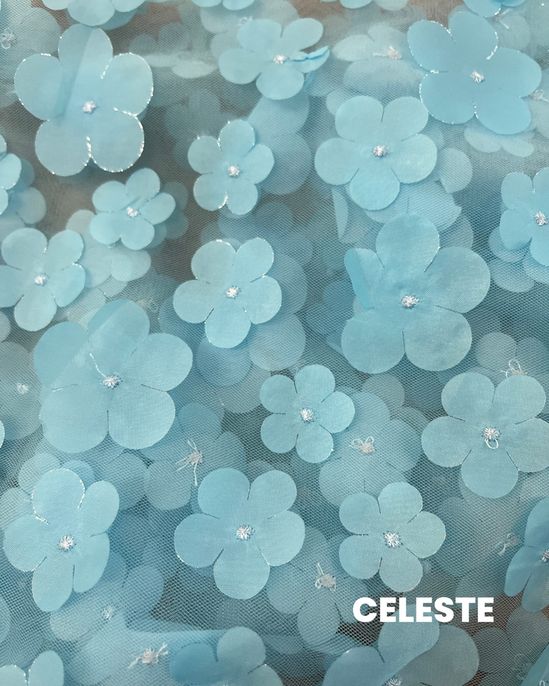 TULLE 3D - FIORI