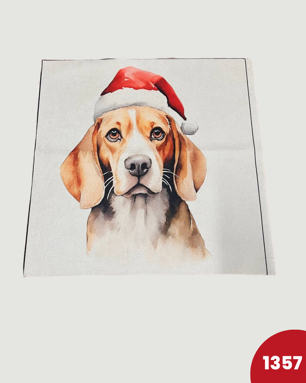 PANNELLO TESSUTO INDEFORMABILE - 1357 CANE CON CAPPELLO