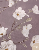 COTONE ARREDAMENTO - 1753 FIORI FONDO ROSA