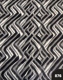 COTONE ARREDAMENTO - 876 FANTASIA NERA ASTRATTA