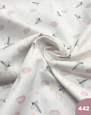 PIQUET DI COTONE - 442 NUVOLETTE ROSA